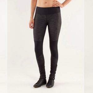 Lululemon Cross Town Pant Black Slub Denim / Black